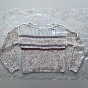 Abercrombie & Fitch Cream Knit Sweater